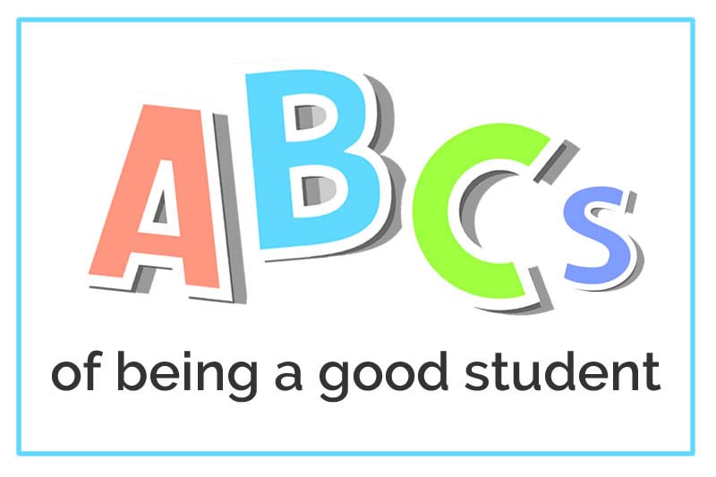 ABCs of being a good student